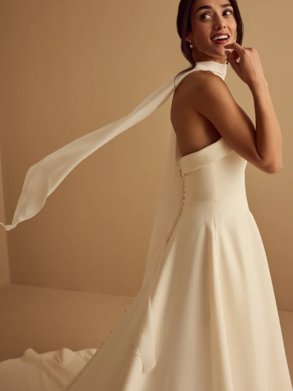 Chiffon Bridal Scarf